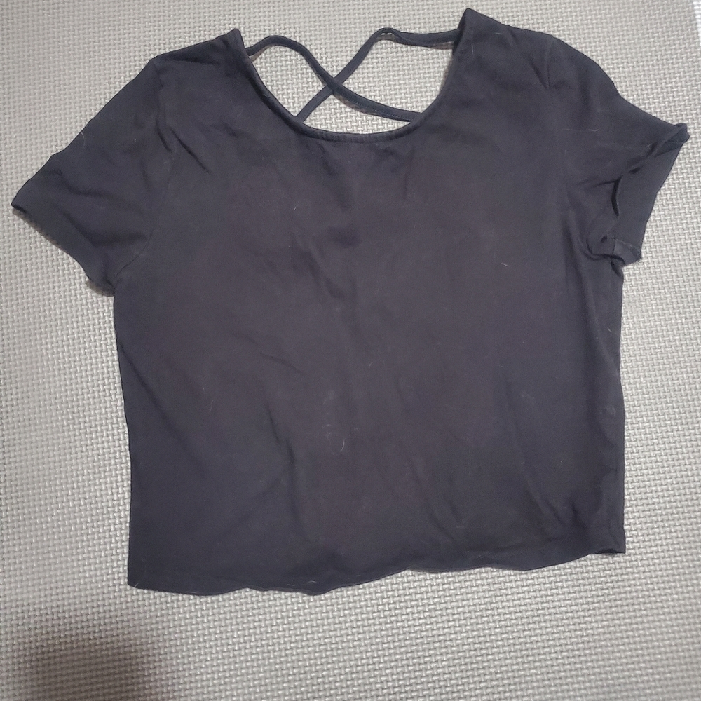 Strappy crop top